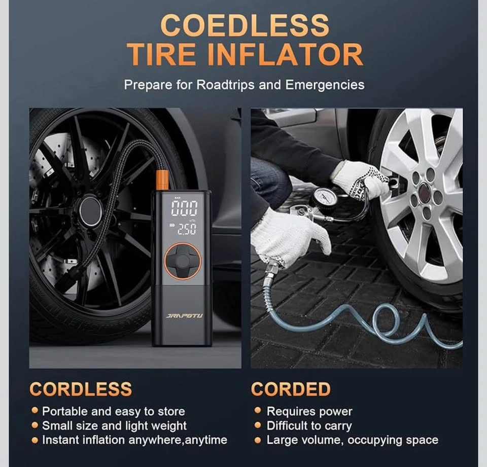 150PSI Tire Inflator Portable Air Compressor - photo 3