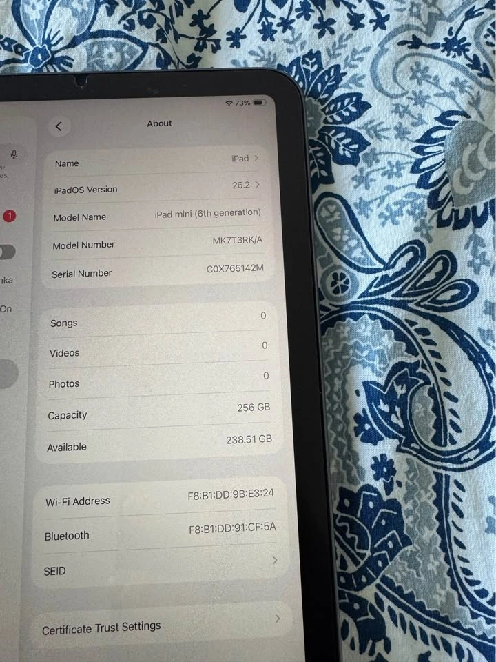 iPad mini 6 gen 256 gb - photo 2