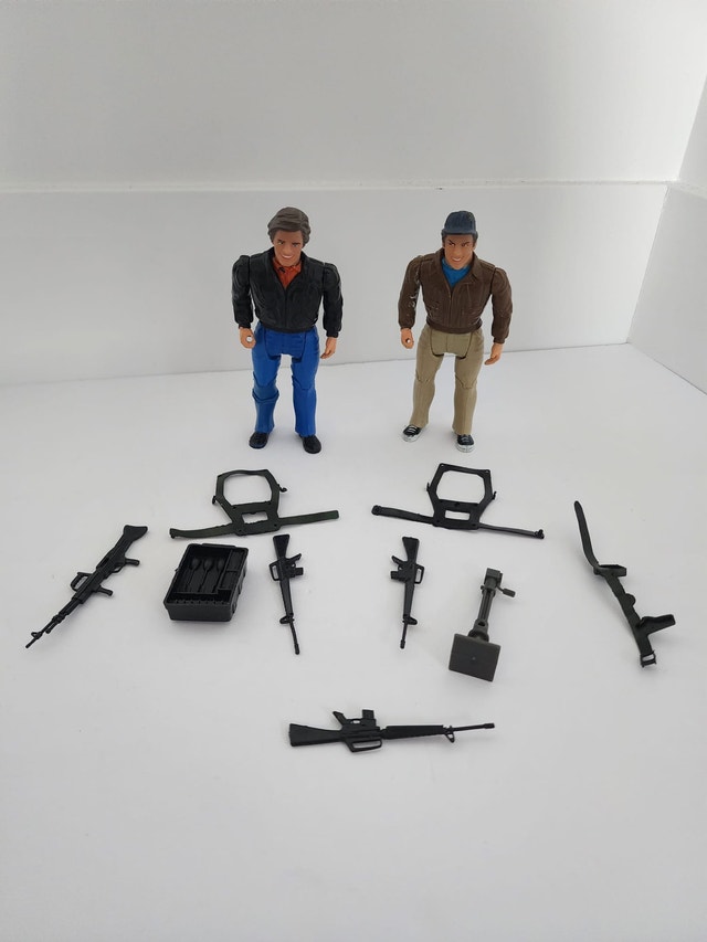 A-Team 1980’s Murdock and Templeton Peck Figures