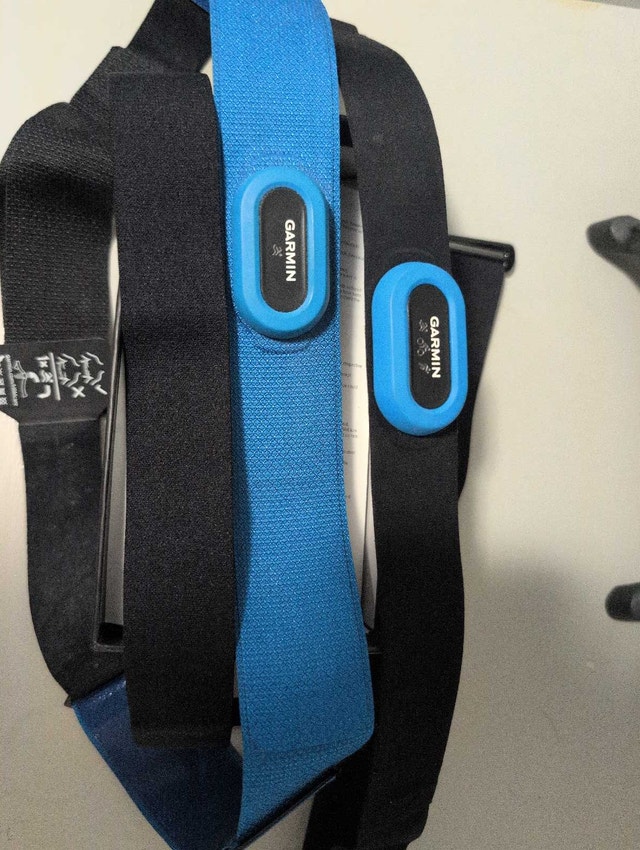 Garmin triathlon and swim heart rate monitor