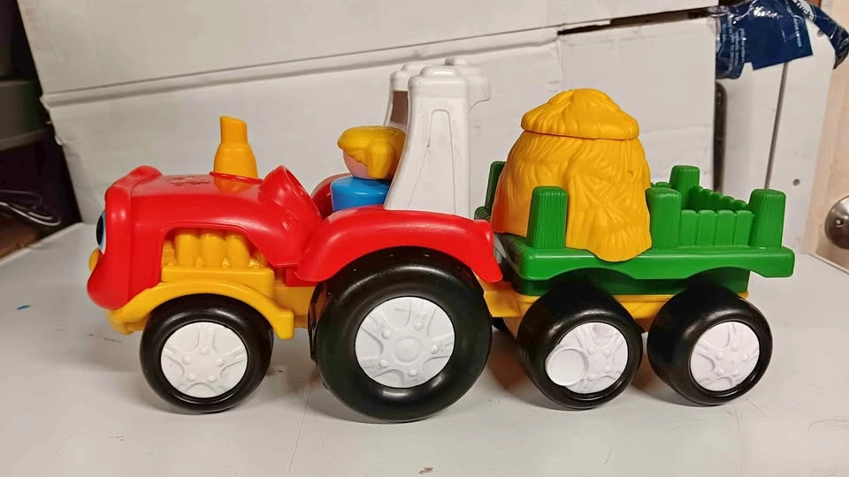Fisher-Price Little People Tractor with Trailer