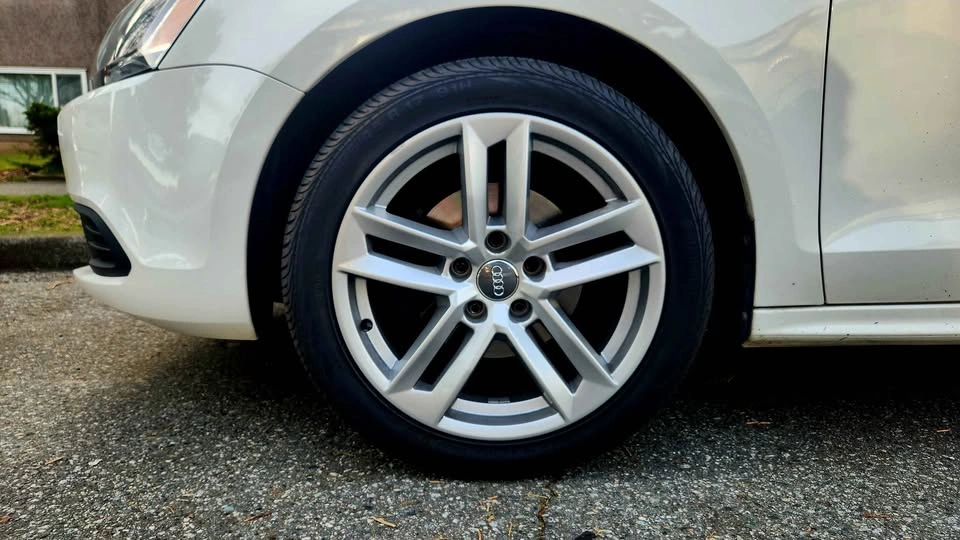Audi A4 Split Spoke Wheels and Continental Tires - photo 4