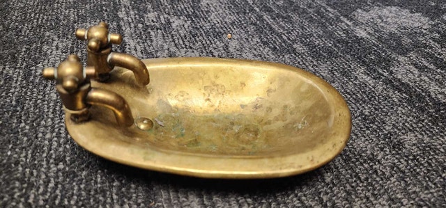 Brass Bathtub Soap Dish