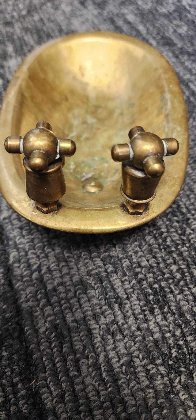 Brass Bathtub Soap Dish - photo 4