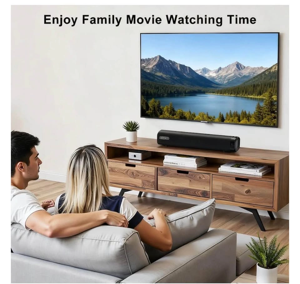 50W Bluetooth Soundbar with Subwoofer, 3D Surround Sound System - photo 5