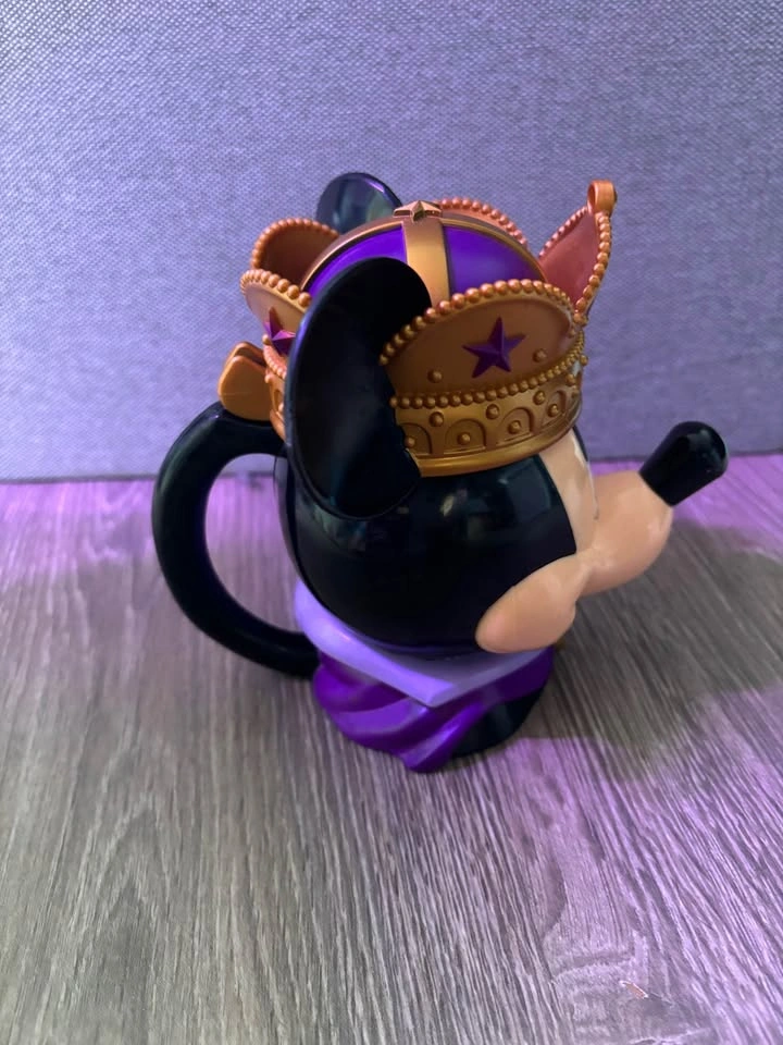 Disney On Ice Mickey Mouse Crown Mug Cup Lift Up Lid Collectible - photo 2