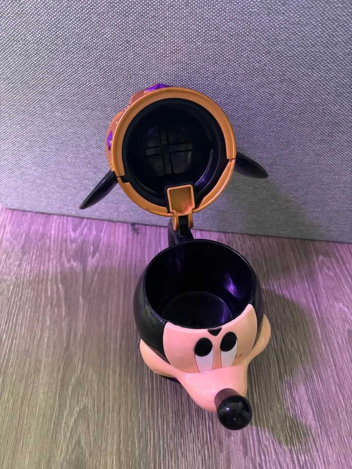 Disney On Ice Mickey Mouse Crown Mug Cup Lift Up Lid Collectible - photo 5