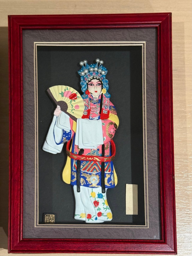 Chinese Opera Figurine Wall Art - photo 2