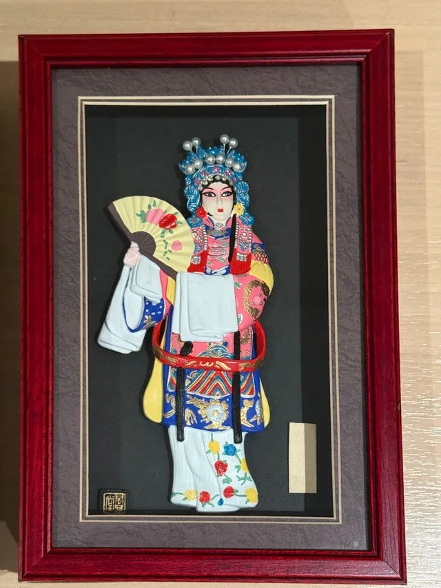 Chinese Opera Figurine Wall Art - photo 2