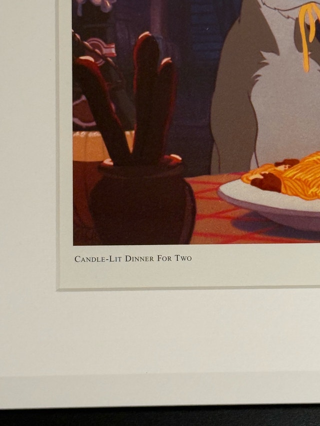 Disney Lady and the Tramp Framed Print - photo 3