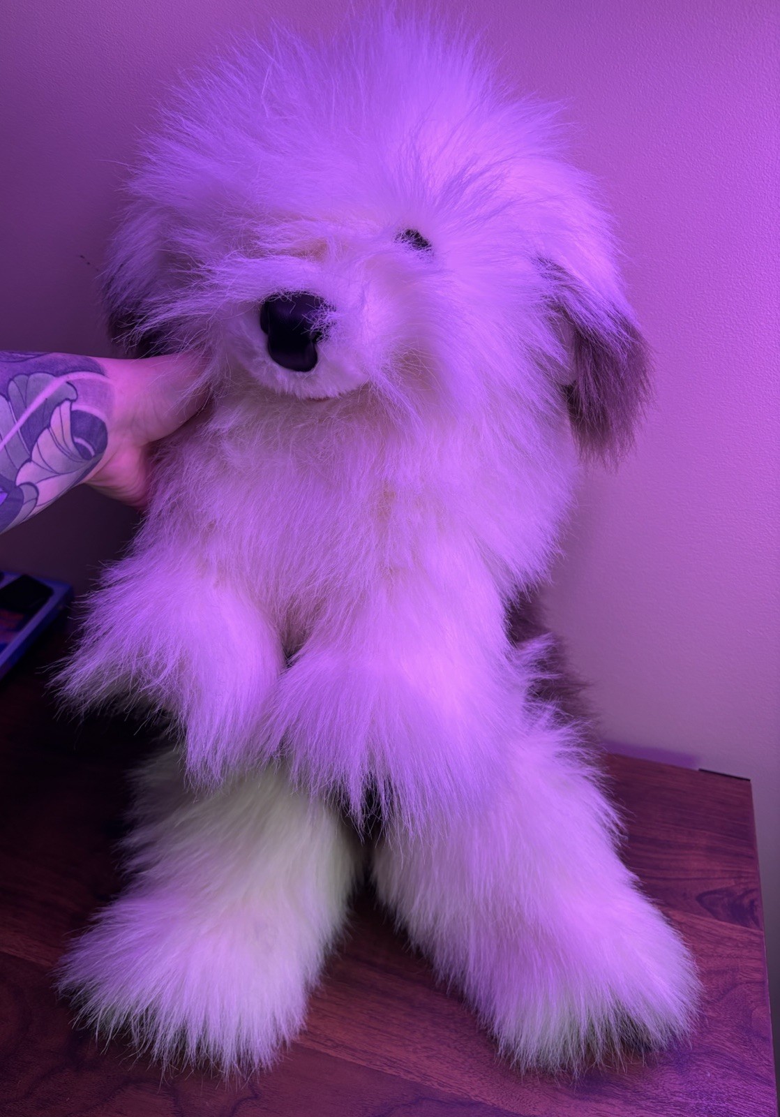 Folkmanis Sheepdog Hand Puppet, Multi-Colored (2029) 21 Inch