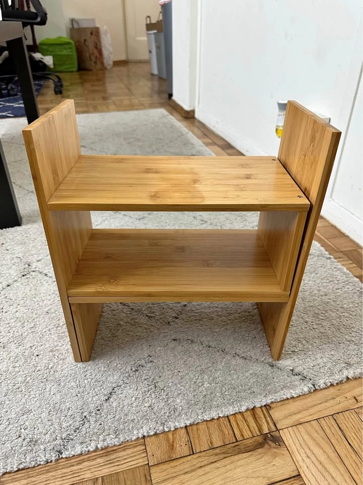 Adjustable & Reconfigurable Bamboo Desk Organizers / Shelves