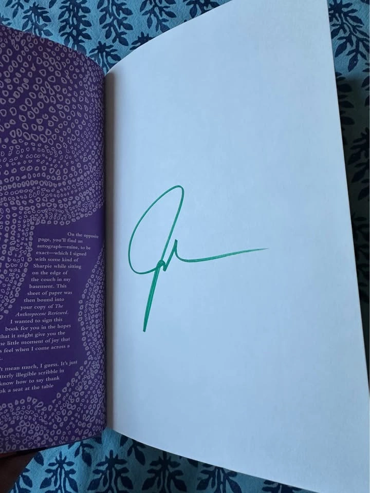 The Anthropocene Reviewed - Signed First Edition by John Green - photo 2