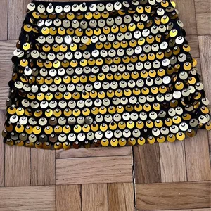 Sequined Miniskirt in Size S - Saks Fifth Avenue Line & Dot