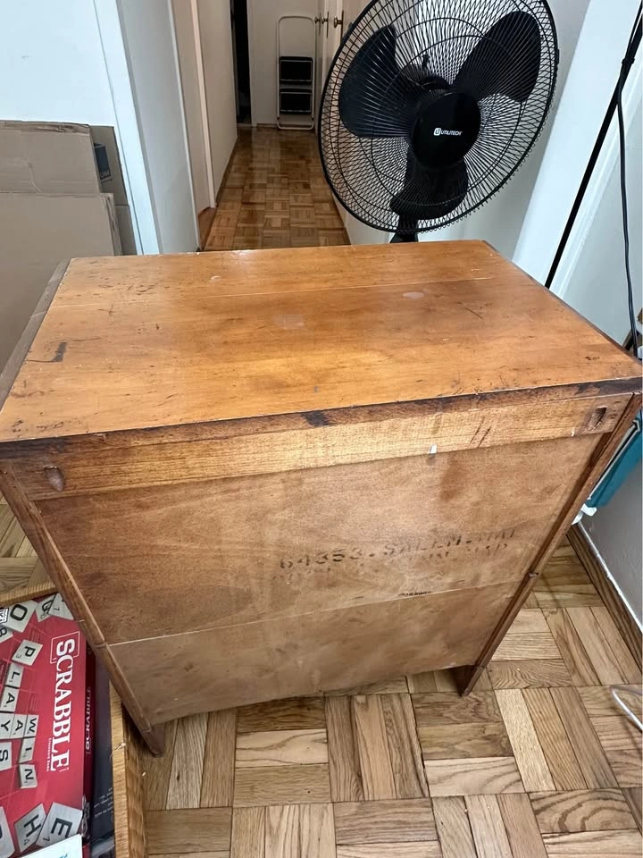 Vintage Solid Wood Small Bookshelf / Accent Side Table - photo 5