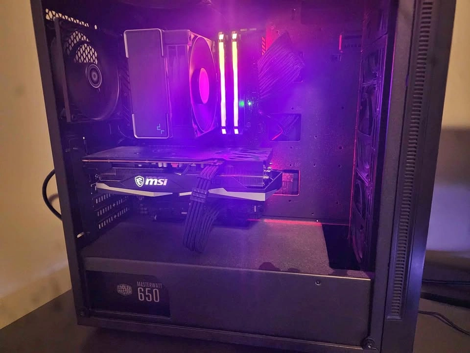 Gaming pc setup