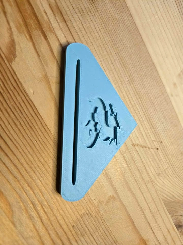 3D Printed Toothpaste Squeezer – Teal Dragon Design – Tube Rolle