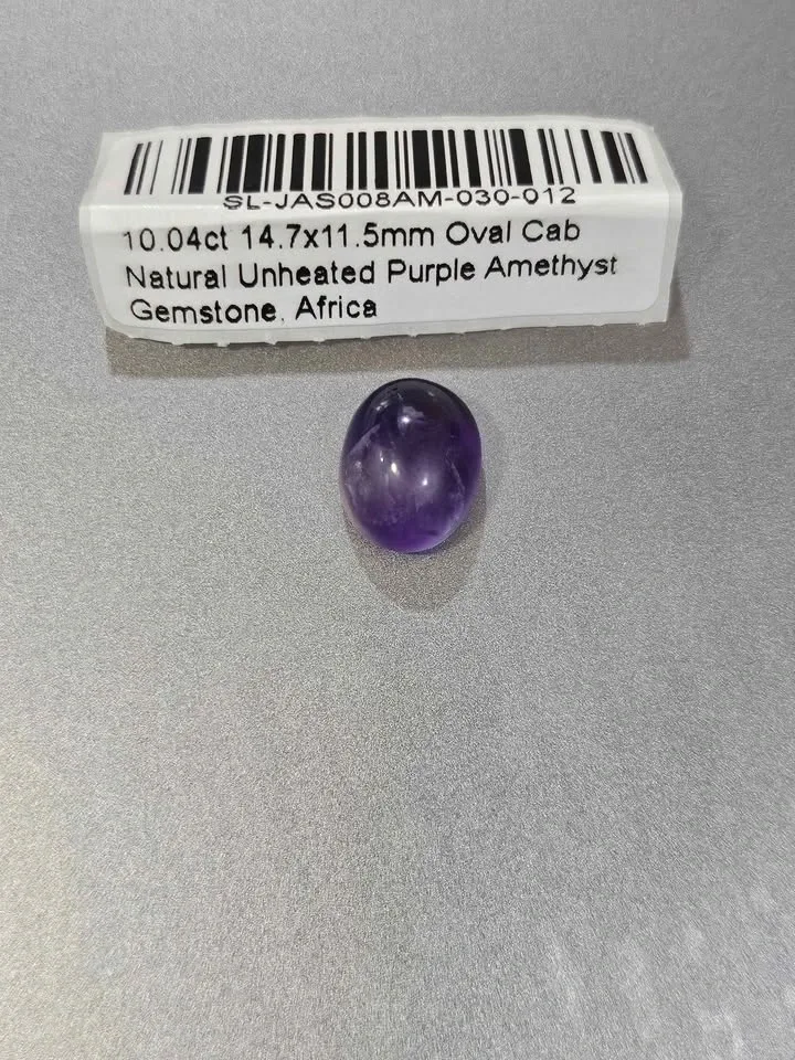 Natural Unheated Purple Amethyst Gemstone Africa - photo 2