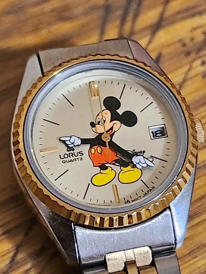 Vintage Lorus Mickey Mouse Watch