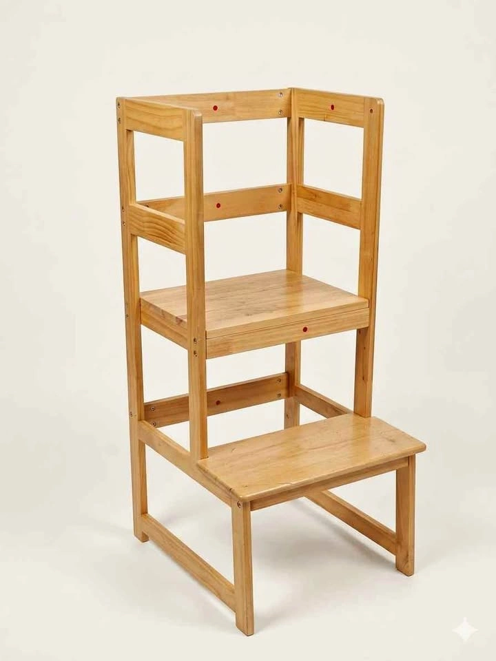 Kitchen Step Stool for Toddlers with Non-Slip Mat