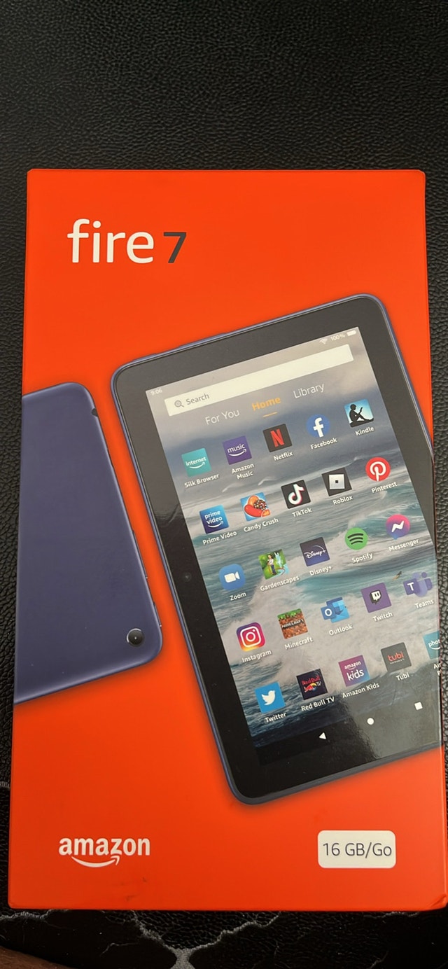 Brand New Amazon Fire 7 Tablet (12th Gen) - 16GB - Sea - photo 2