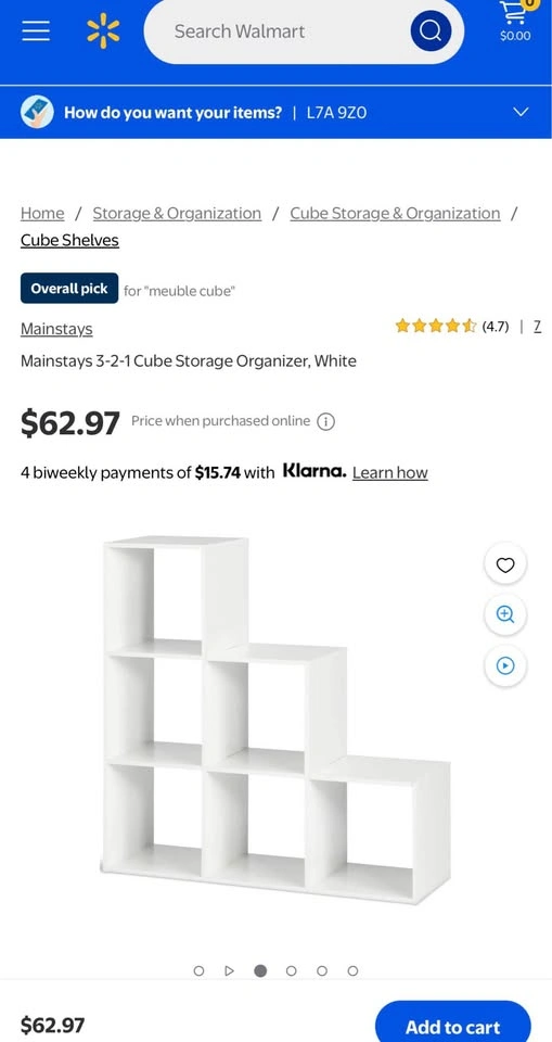 Cube storage organizer - photo 4