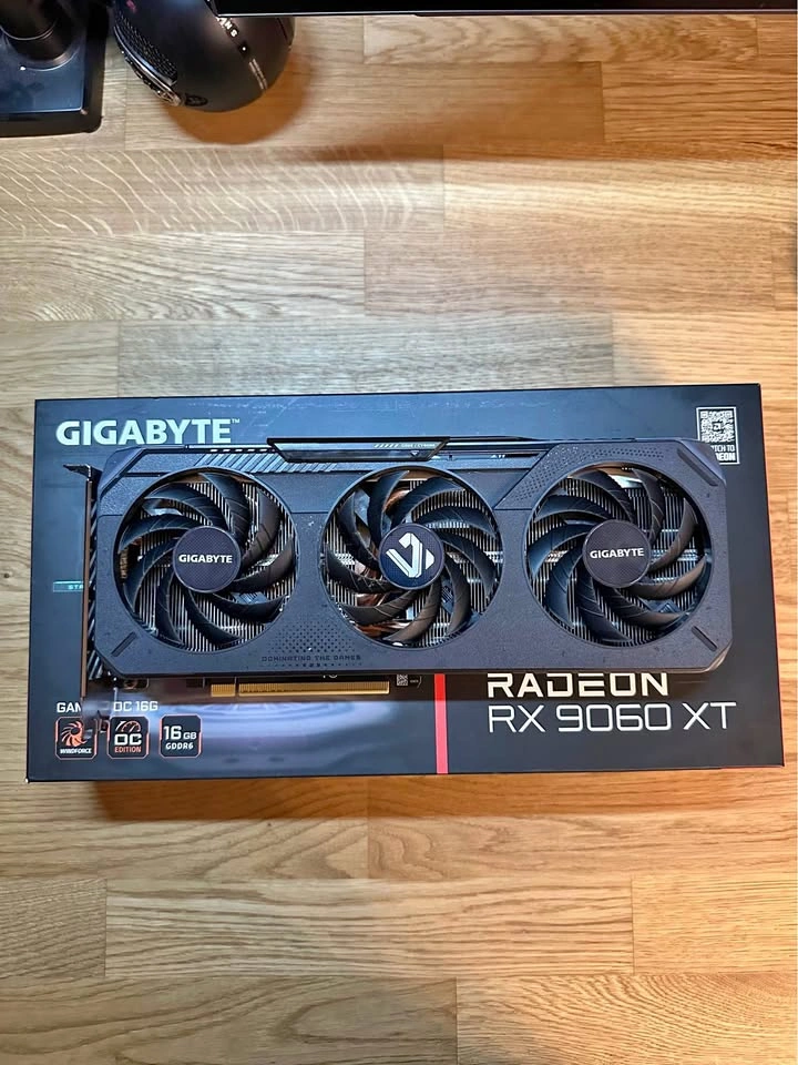 Gigabyte Radeon RX 9060 XT Gaming OC 16GB
