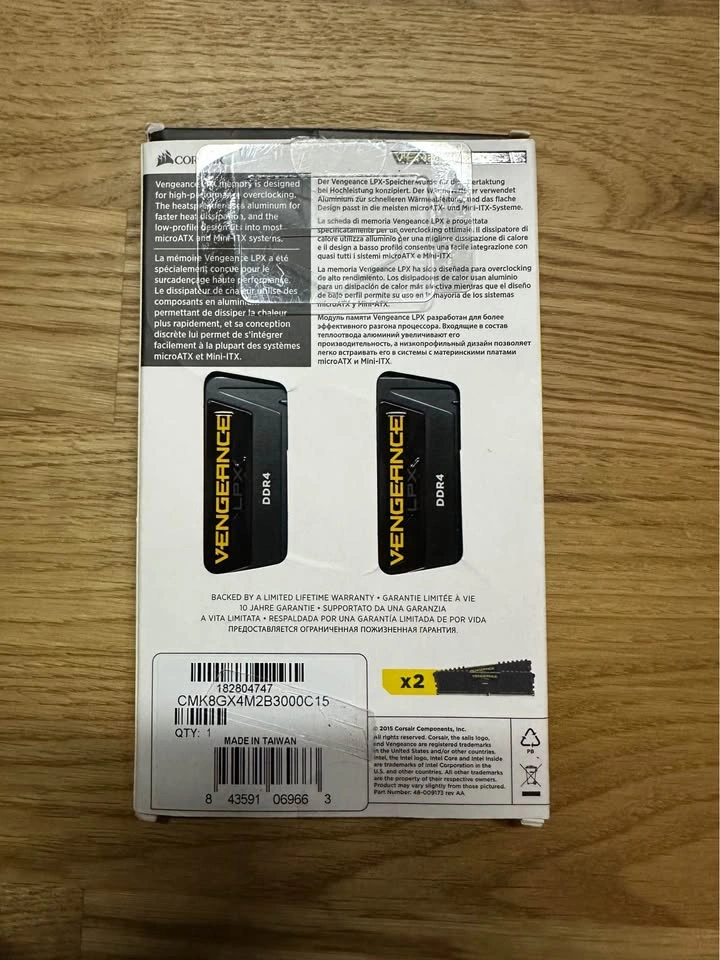 Corsair Vengeance LPX 8GB (2x4GB) DDR4 3000MHz - photo 2