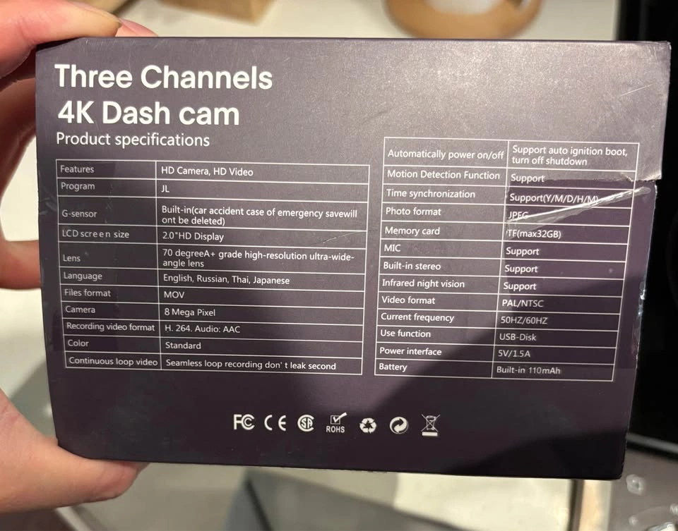 Dash cam 4K - photo 4