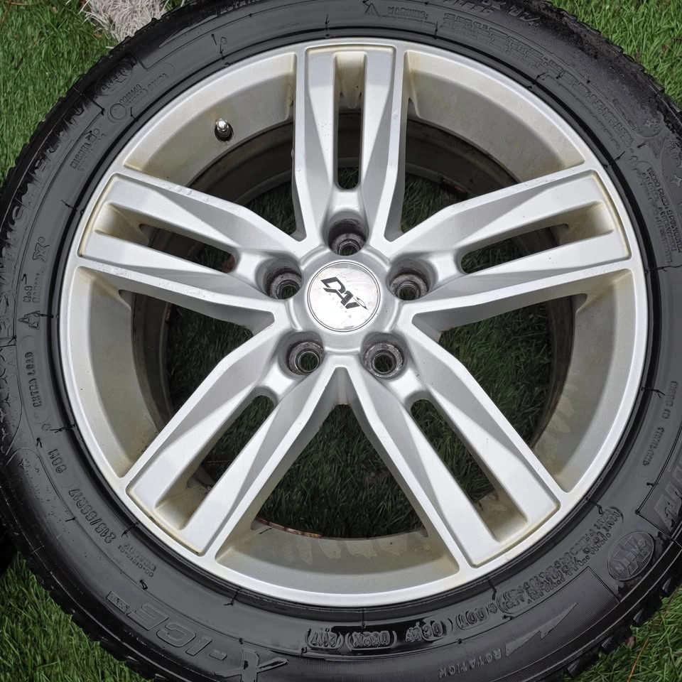 215/55/17 Michelin winter tires with Dai alloy rims 5x114.3 - photo 3