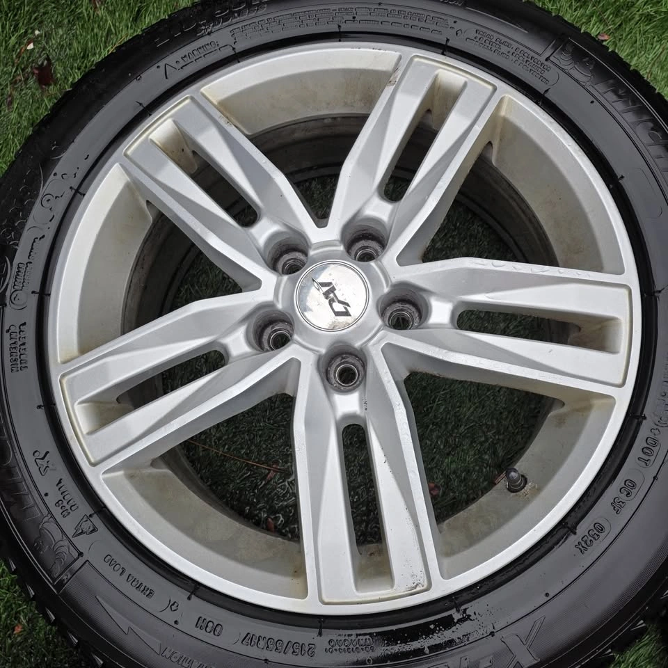 215/55/17 Michelin winter tires with Dai alloy rims 5x114.3 - photo 4