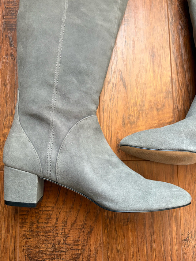 NINE WEST Genuine Suede Boots/ size 7 1/2 - photo 3