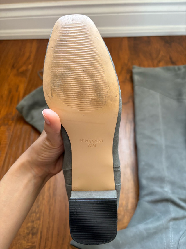 NINE WEST Genuine Suede Boots/ size 7 1/2 - photo 5