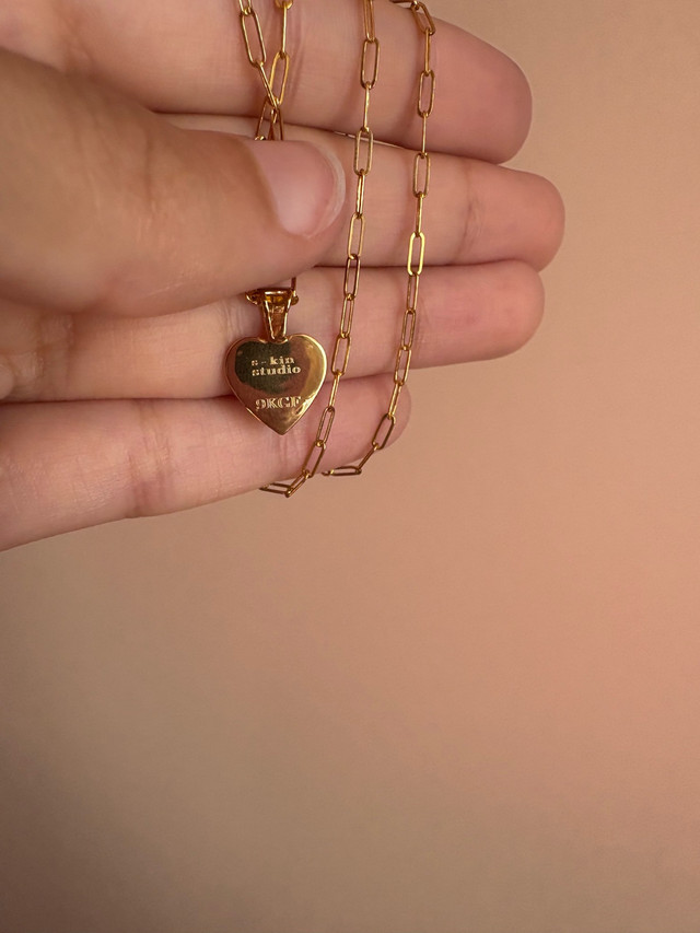 LAST CHANCE/ 9K Gold Filled Heart Necklace - photo 3