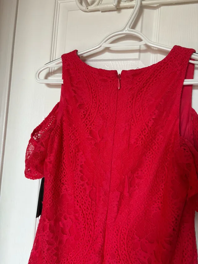 GUESS Bright Coral Dress Size 4 image indicator(6)