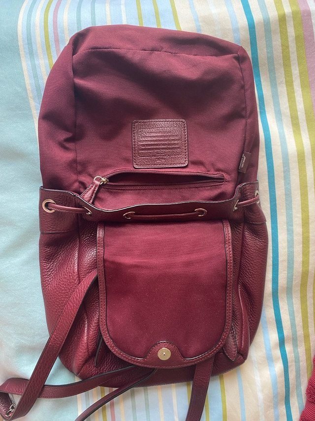 COACH small burgundy bag - photo 4