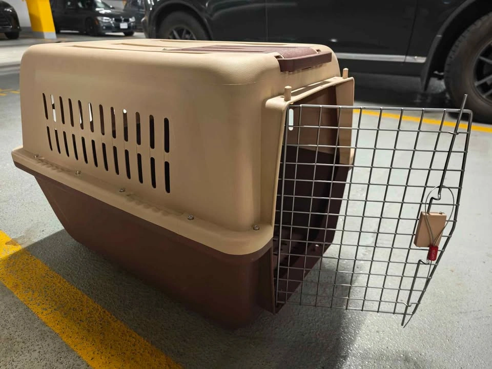 XLarge Heavy-Duty Airline Pet Crate – Like New - photo 4