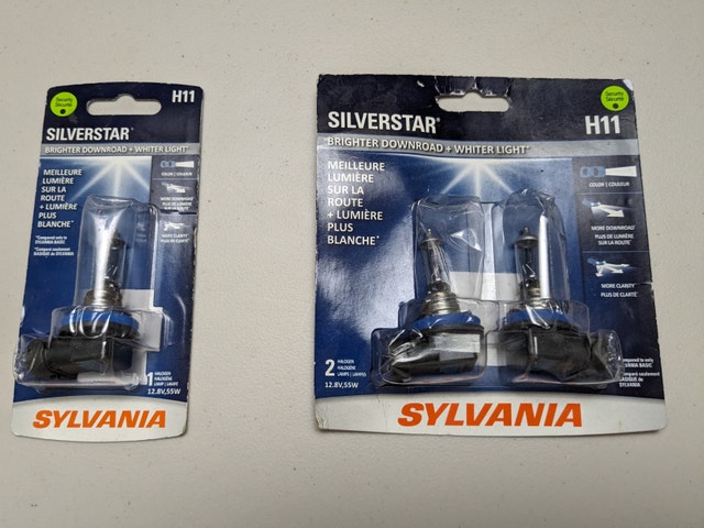 Sylvania H11 SilverStar Halogen Headlight Bulb