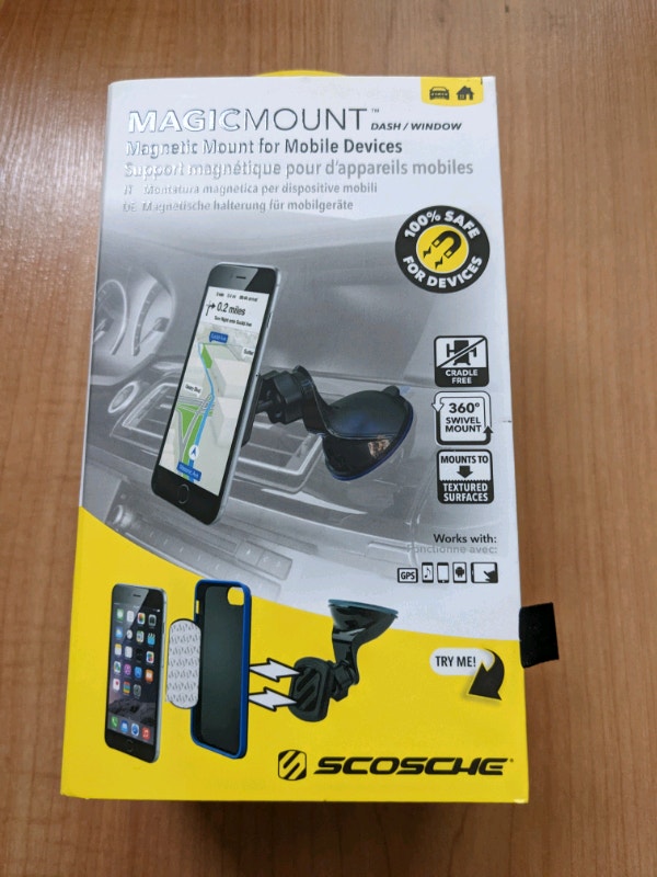 Magnetic Smartphone Dashboard Holder (New)