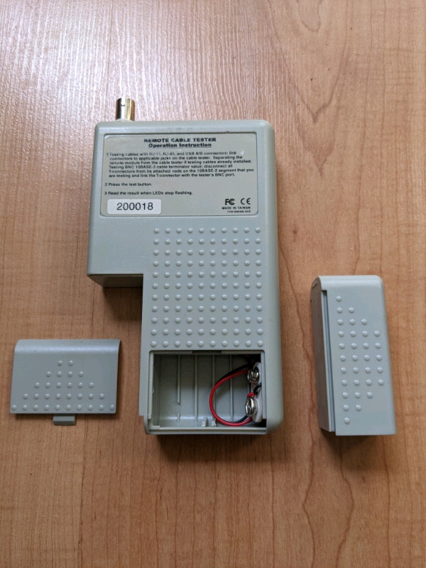Remote cable tester: USB, RJ45, RJ11, RJ12 - photo 2
