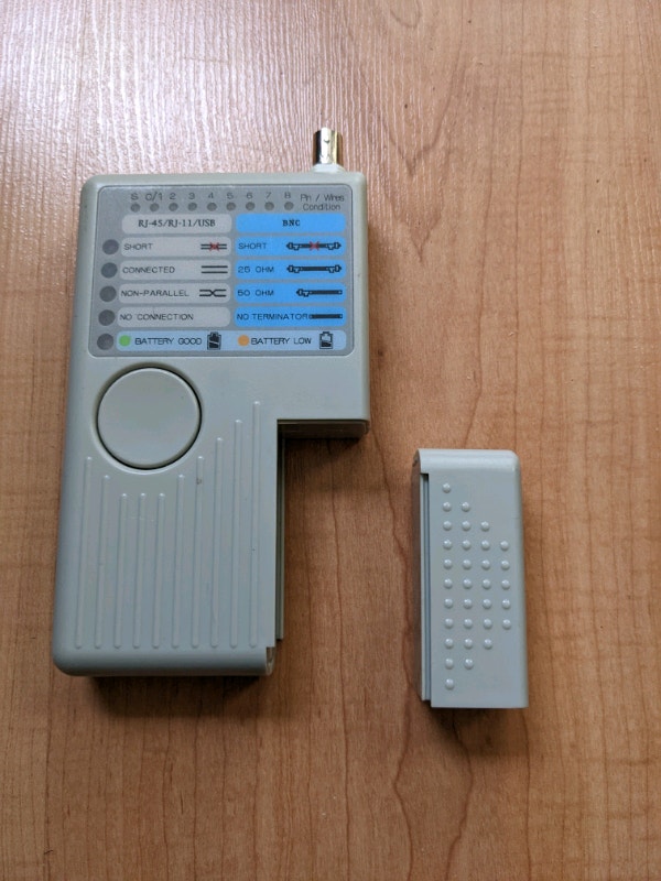 Remote cable tester: USB, RJ45, RJ11, RJ12 - photo 3