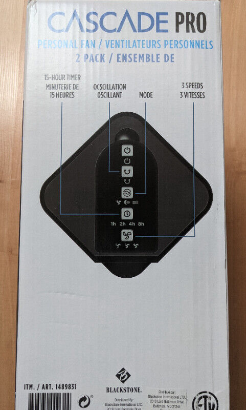 Personal fan ( 3 speeds and programmable) - photo 2