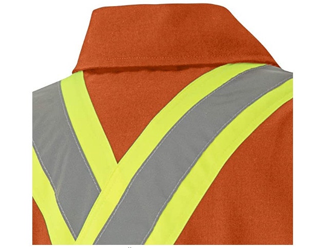 Winter Heavy-Duty High Visibility Insulated Work Coverall (new) - photo 3