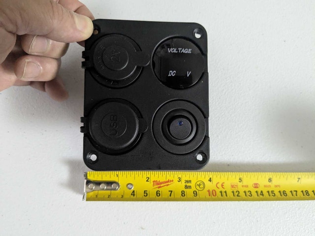 4.2A Battery 4 USB Way Lighter Voltmeter Charger Socket - photo 2