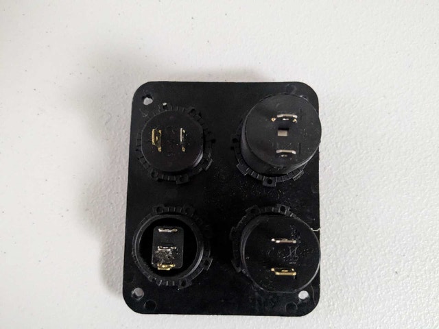 4.2A Battery 4 USB Way Lighter Voltmeter Charger Socket - photo 5