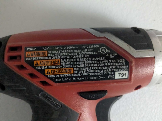 Skill Cordless Drill LIC72 (READ AD) - photo 5