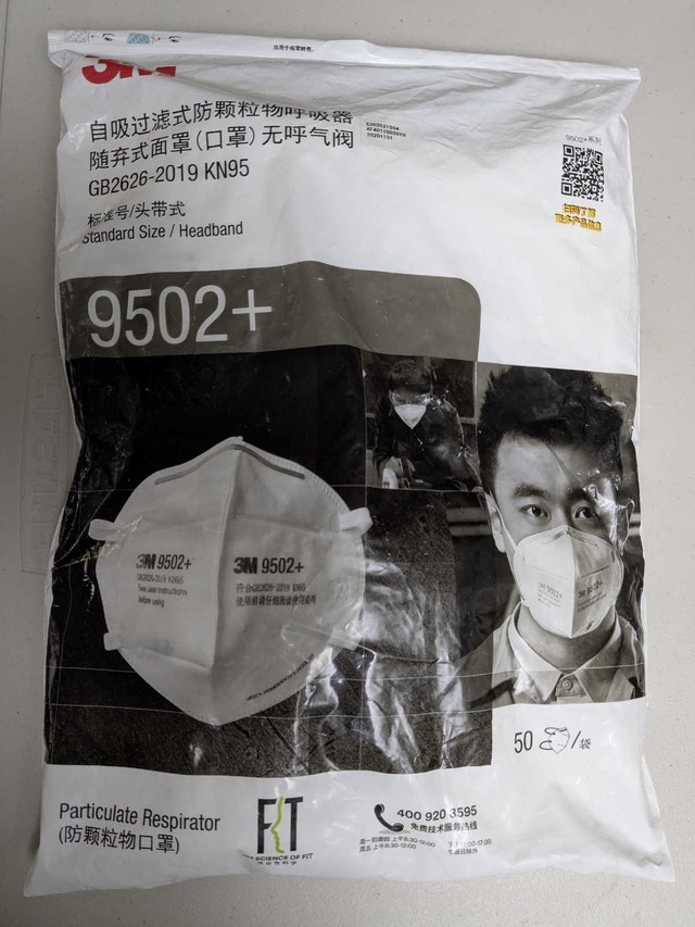 3M N95 masks (50 pieces)