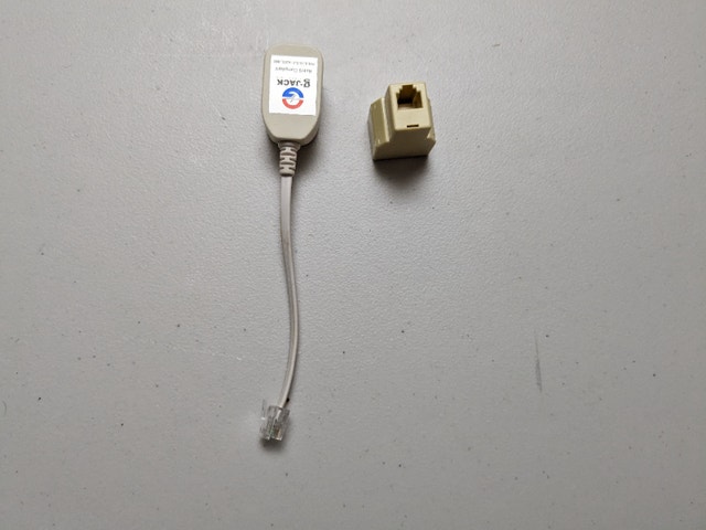 RJ-11 phone spliter adapter and filter - photo 2