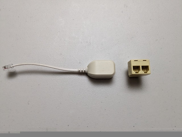 RJ-11 phone spliter adapter and filter - photo 4