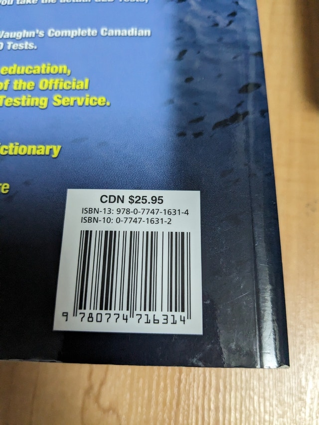 GED book for Sale (NEW/Never USED) - photo 3